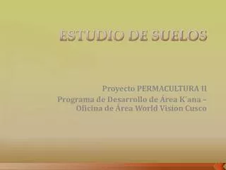 estudio de suelos