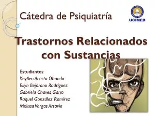 trastornos relacionados con sustancias