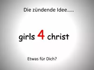 die z ndende idee