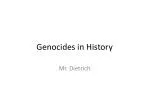 Genocides in History - slide 1