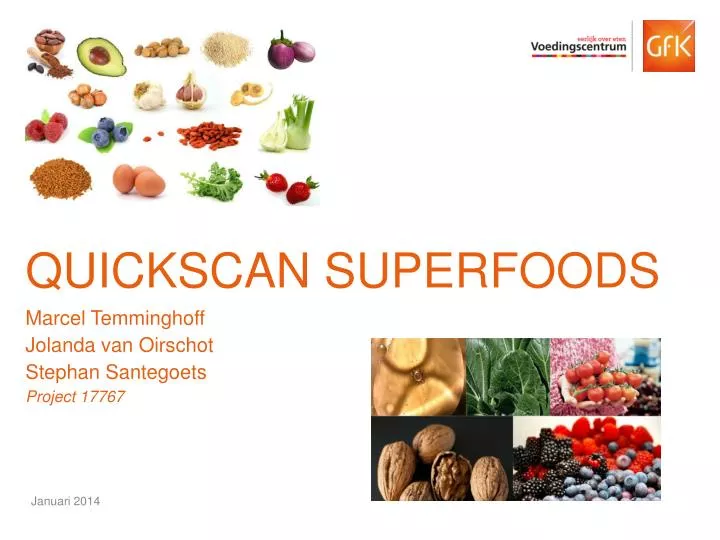 quickscan superfoods