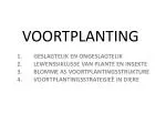 VOORTPLANTING - slide 1