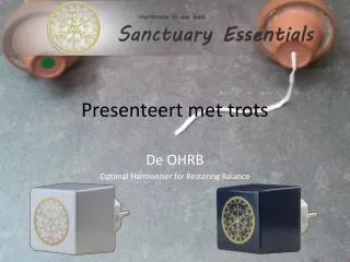 presenteert met trots