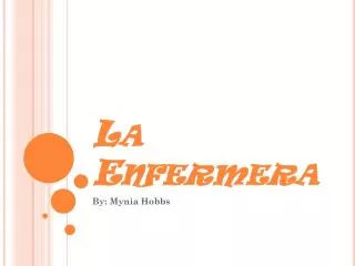 la enfermera