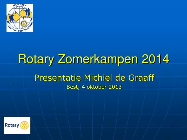 rotary zomerkampen 2014