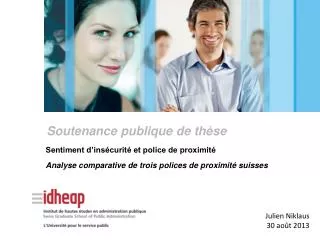 soutenance publique de th se
