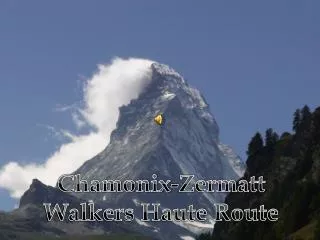 chamonix zermatt