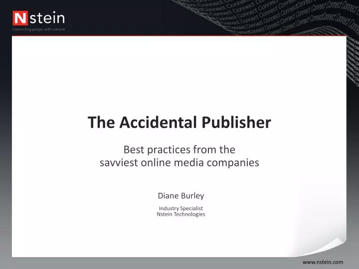 the accidental publisher