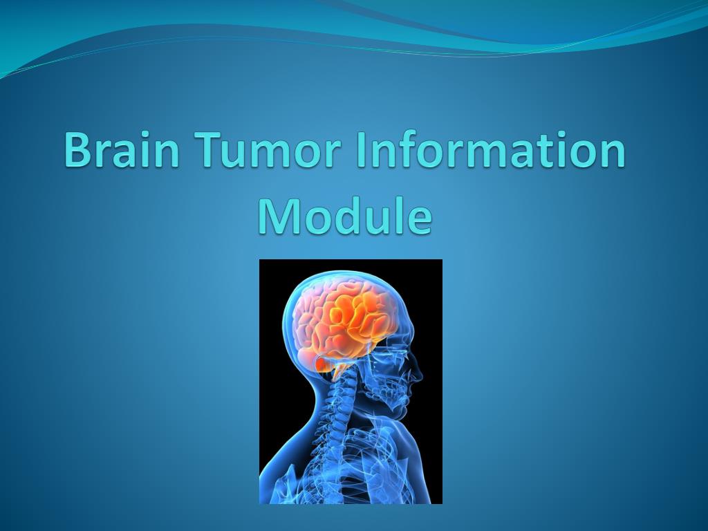 PPT - Brain Tumor Information Module PowerPoint Presentation, free ...