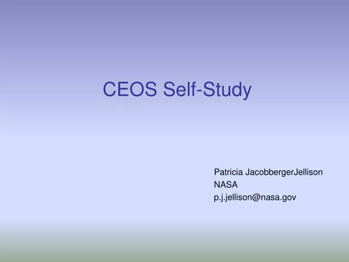 ceos self study