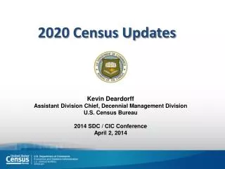2020 Census Updates
