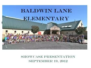 Baldwin Lane Elementary
