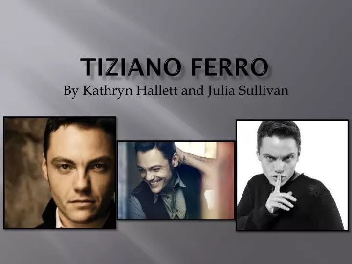 tiziano ferro