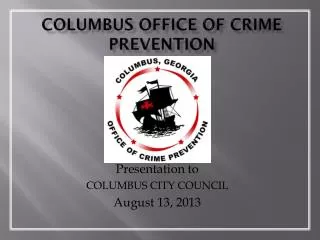 Columbus Office of Crime Prevention