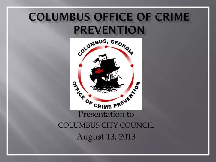 columbus office of crime prevention