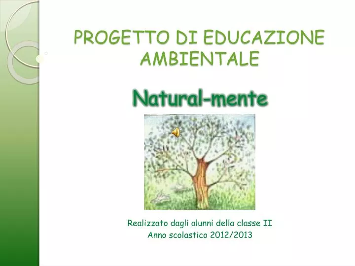 progetto di educazione ambientale