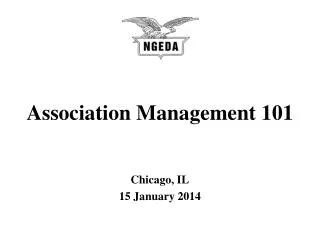 Association Management 101