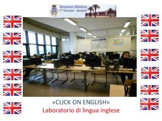 click on english laboratorio di lingua inglese