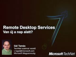 remote desktop services van j a nap alatt