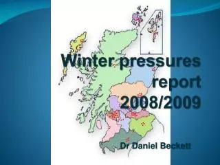 Winter pressures report 2008/2009