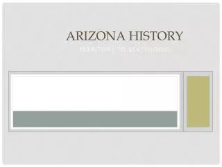 Arizona History