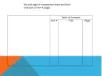 Second page of composition book and front and back of first 4 pages - slide 1