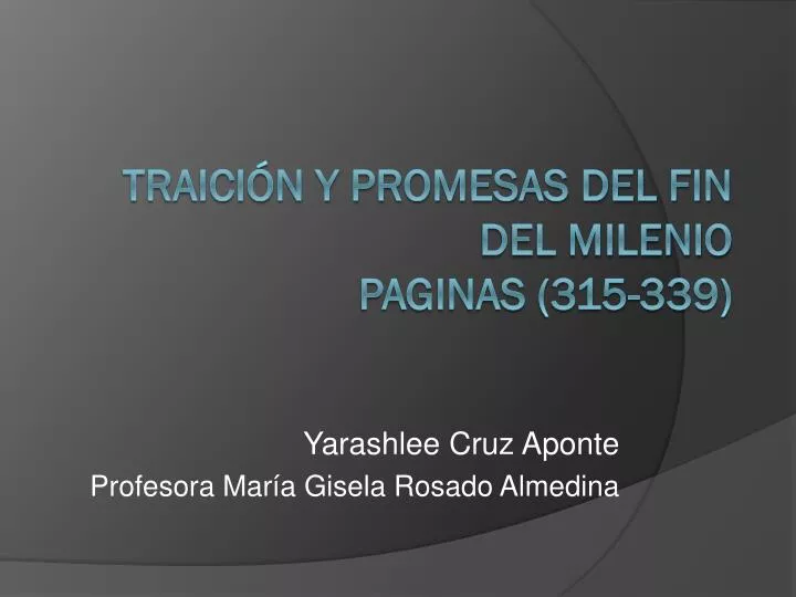 yarashlee cruz aponte profesora mar a gisela rosado almedina