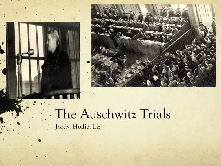 the auschwitz trials