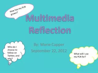 By: Marie Capper September 22, 2012