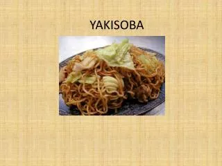 YAKISOBA