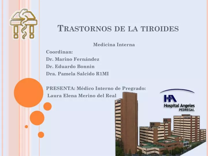 trastornos de la tiroides