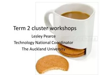 Term 2 cluster workshops
