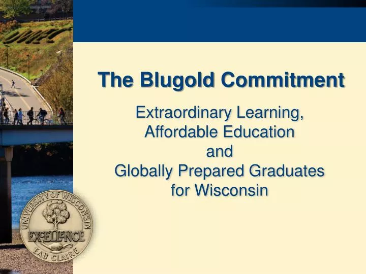 the blugold commitment