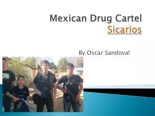 Mexican Drug Cartel Sicarios