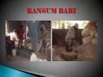 RANSUM BABI - slide 1