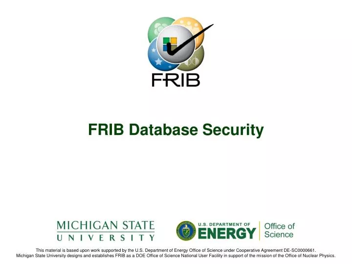 frib database security