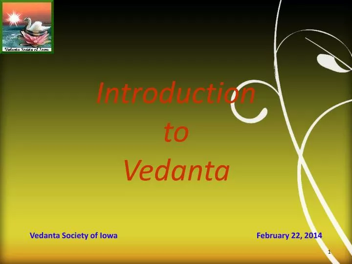 vedanta society of iowa february 22 2014