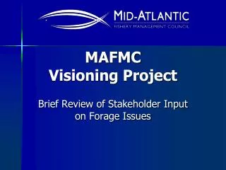 MAFMC Visioning Project
