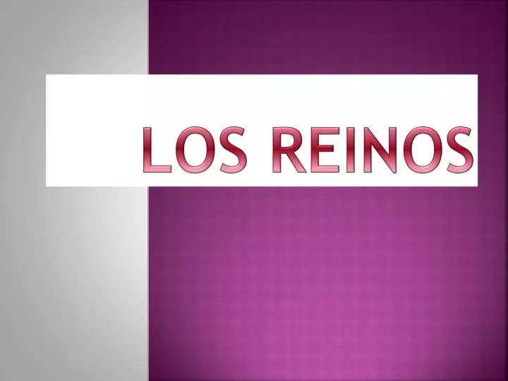 los reinos