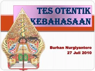 tes otentik kebahasaan
