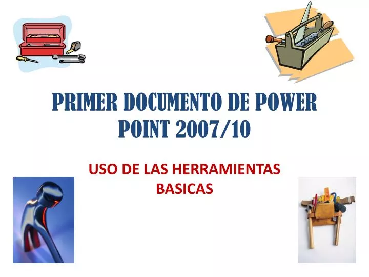 primer documento de power point 2007 10