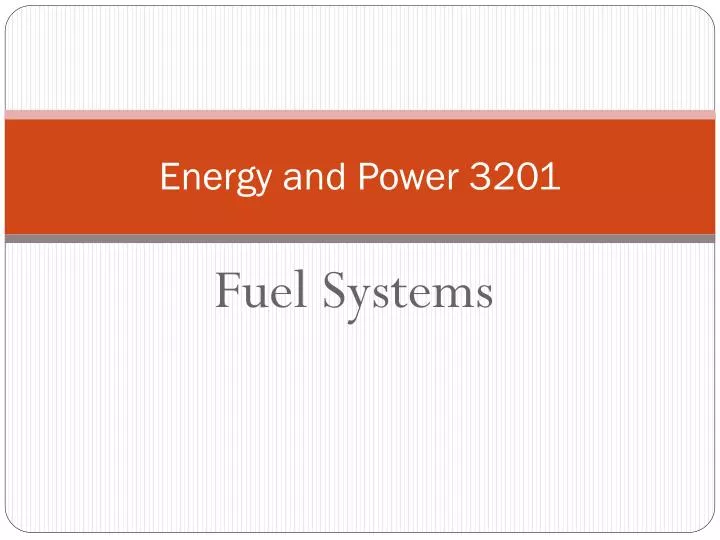 energy and power 3201