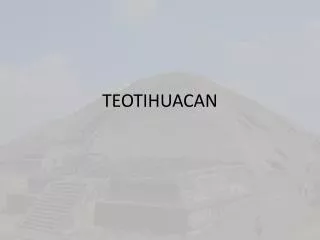 teotihuacan
