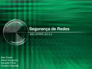 seguran a de redes