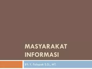 masyarakat informasi