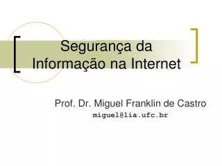 seguran a da informa o na internet