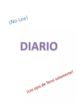 los ojos de tensi solamente