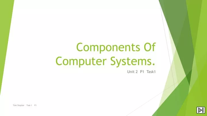 components of computer systems