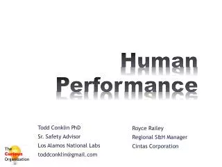 Human Performance