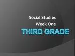 THIRD Grade - slide 1